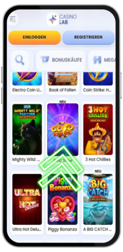 Gold Strike Slot Auswahl