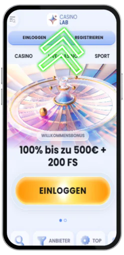 Die offizielle Seite von Casino Lab